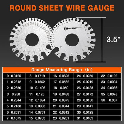 ZeeDix Wire Gauge Measuring Tool - Image 5