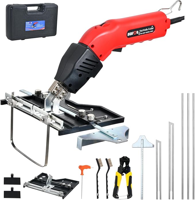 Hot Knife Cutting Tool Kit for Grooving/Sculpture/Cutting Air Cooled 200W Pro by NLBFOU