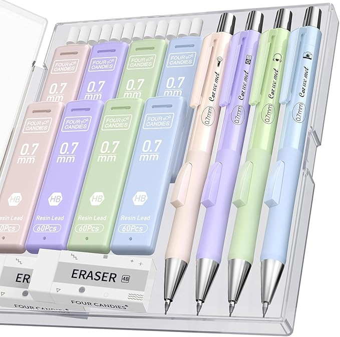 Four Candies Cute Mechanical Pencil Set by FourCandies