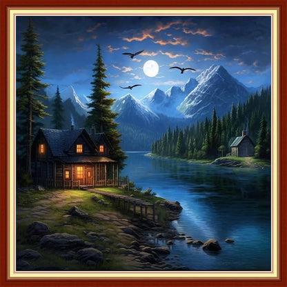 Artvxeay Stamped Cross Stitch Kits Beginners Full Range of Embroidery Starter by ArtvxeayCrossStitchKits