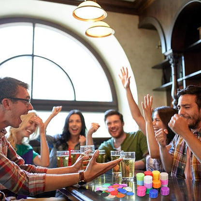 uxcell Plastic Poker Chips, Learning Counters Counting Counters Disks Markers - Image 6