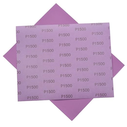Sandpaper 15Pcs, 1500 Grit Sandpaper, Wet Dry Sandpaper Sheets 9 X 11 Inch - Image 2