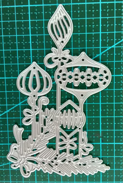 Metal Cutting Dies DIY Merry Christams Embossing Stencil Template Scrapbooking - Image 3