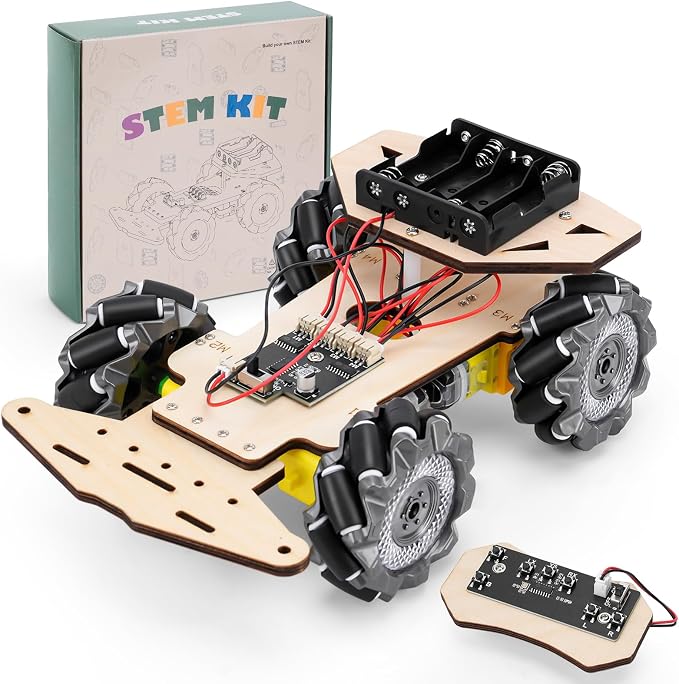 RC Robot Car Kit for Kids Ages 8-12 12-16, STEM Science Kits, STEM Projects by LEPANDA