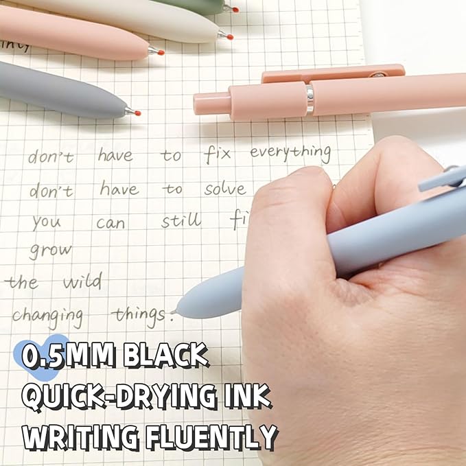 Gel Pens, High-End Series Pens for Journaling Note Taking, Cute Office School - Image 5