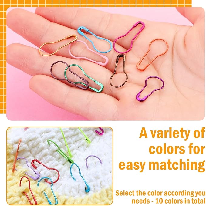 Stitch Markers, Metal Stitch Markers - Image 6