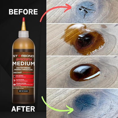 Premium Grade Cyanoacrylate Super Glue by STARBOND - 16 OZ Complete Refill KIT - Image 6