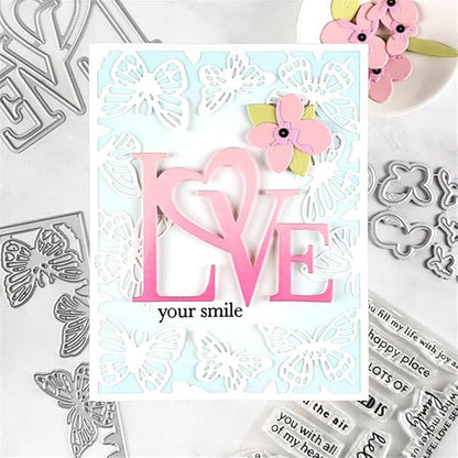 Mvchifay Cutting Dies for Card Making Metal Die-Cuts Scrapbooking Tool Hollow - Image 3