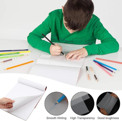 110 Sheets Tracing Paper for Drawing, 9”x12” Trace Paper, Translucent Vellum - Image 3