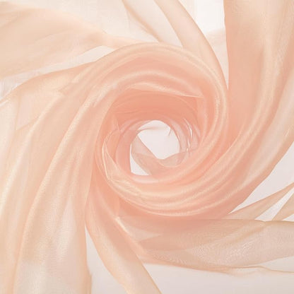 MECCANIXITY Iridescent Sheer Organza Fabric, 2 Yards x 59 Inches Solid by MECCANIXITY