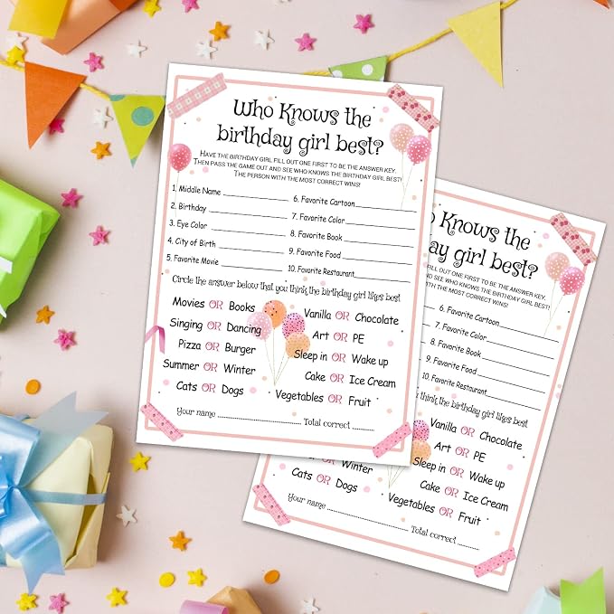 Who Knows the Birthday Girl Best - Image 4
