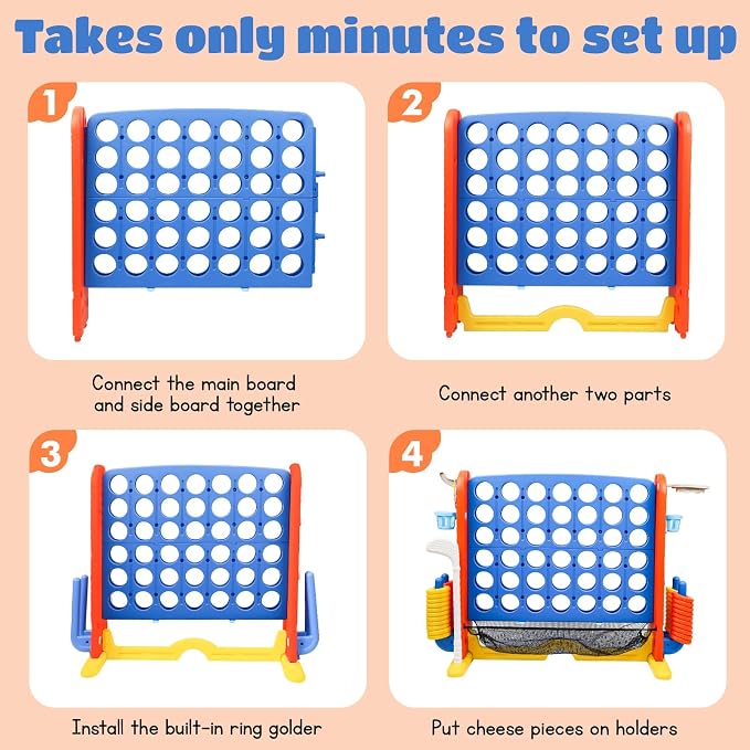 Giant 4 in a Row Connect Game - Image 8