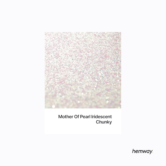 Hemway Polyurethane & Epoxy Resin Glitter 100g / 3.5oz Metallic Crystal Flake - Image 2