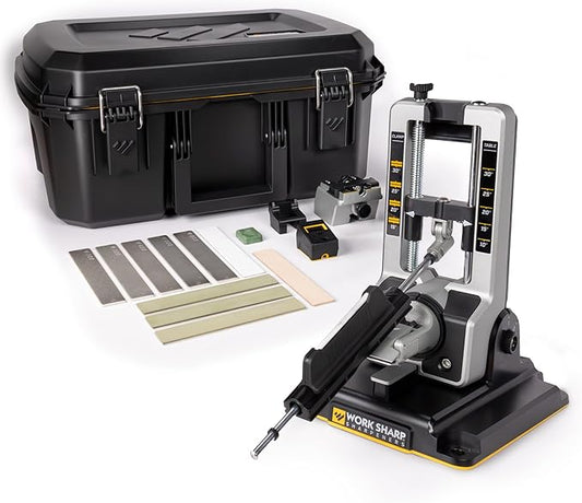 Work Sharp Professional Precision Adjust Elite Knife Sharpener Kit, Sharpen by WorkSharp