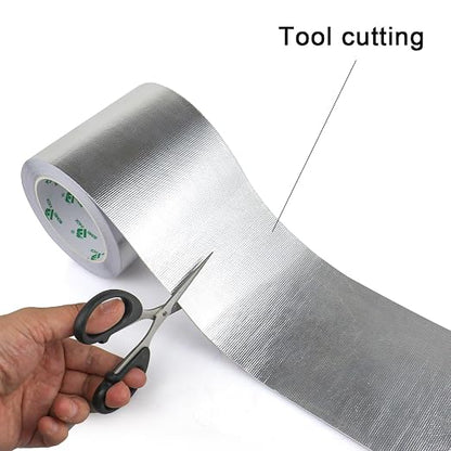 BOMEI PACK Adhesive Aluminum Foil Heat Shield Tape Barrier, Fiberglass Thermal - Image 6