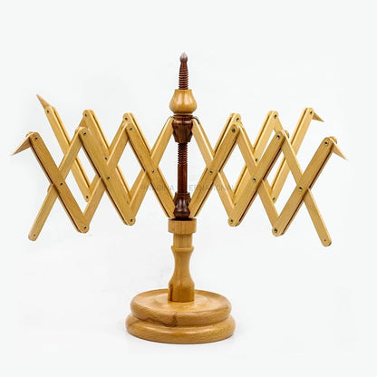 Wooden Handcrafted Heavy Duty Wooden Yarn Ball Winder - Image 3