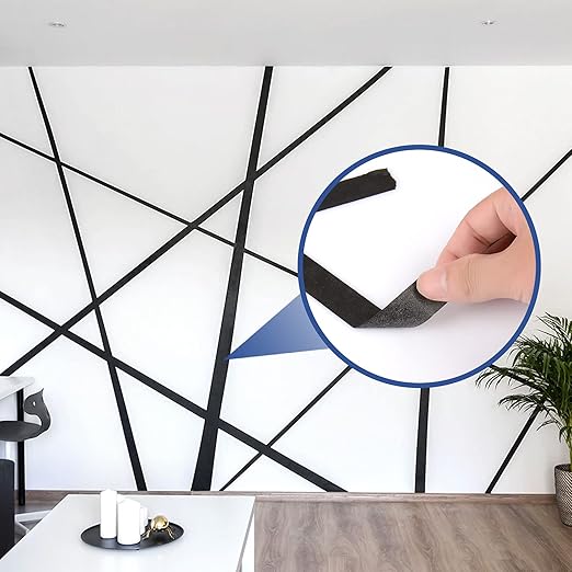 Black Painters Tape, DIY Crafting, Decoration and School Projects - Image 3
