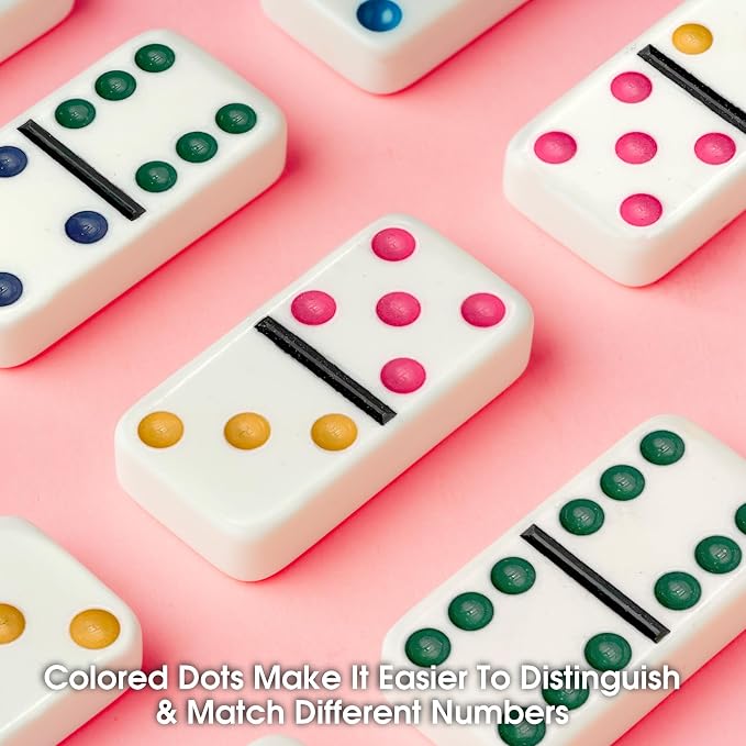 CHH 2322 Double 6 Jumbo Dominoes - Image 4