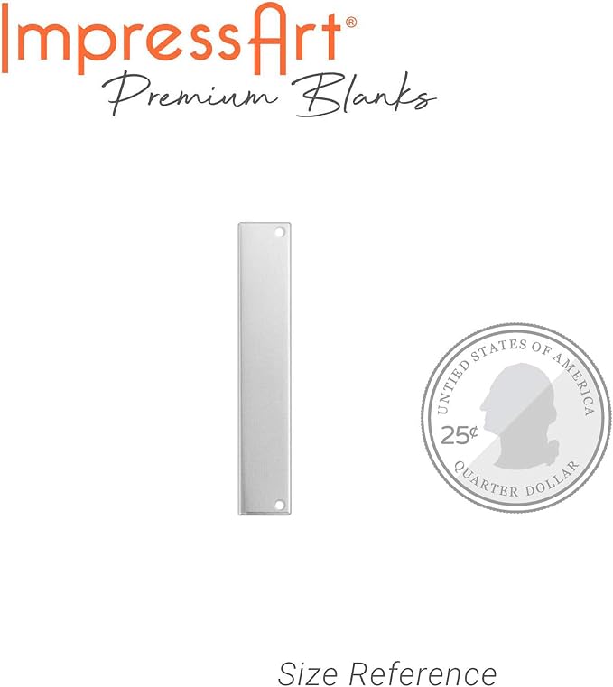 ImpressArt - Premium Metal Stamping Rectangle Blanks - Image 3