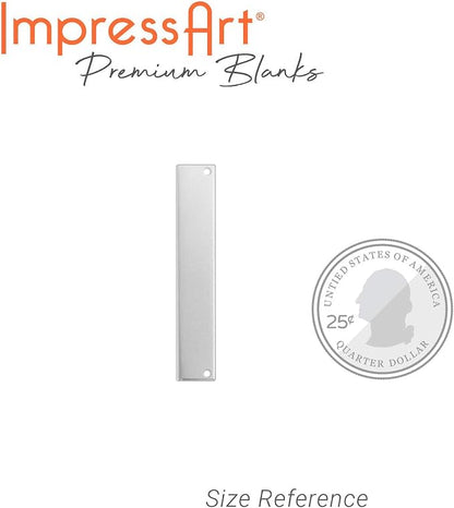 ImpressArt - Premium Metal Stamping Rectangle Blanks - Image 3