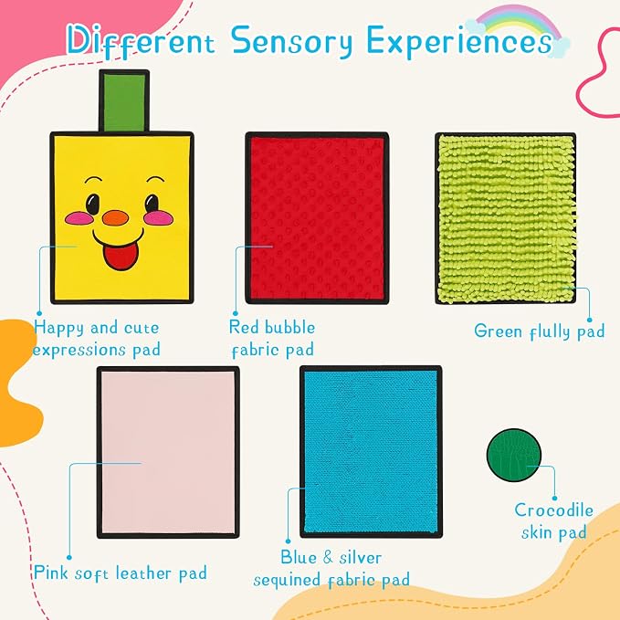 Sensory Wall Panel for Kids, Sensory Toys for Wall ＆ Floor, Sensory Mats for - Image 9