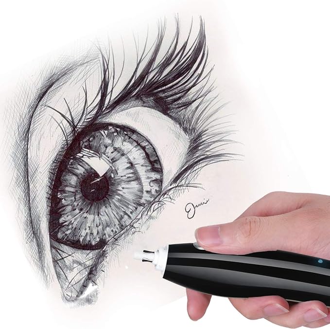 AFMAT EE04 Electric Eraser for Artists, Rechargeable Electric Eraser Kit - Image 6