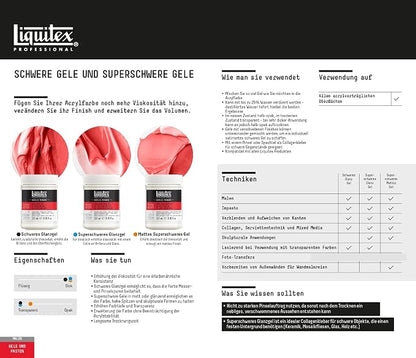 Liquitex Professional Gloss Heavy Gel Medium - Image 7