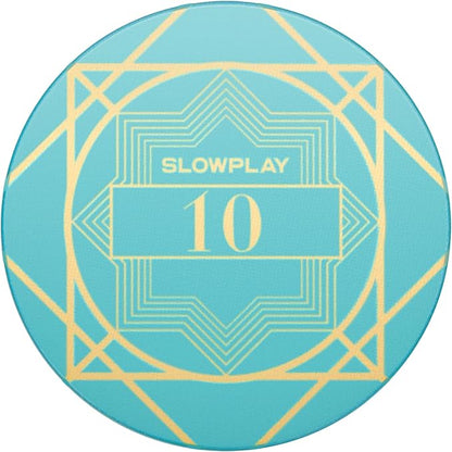 SLOWPLAY Nash Ceramic Poker Chips in Bulk, Casino Grade Ceramic 10-Gram Poker by SLOWPLAY