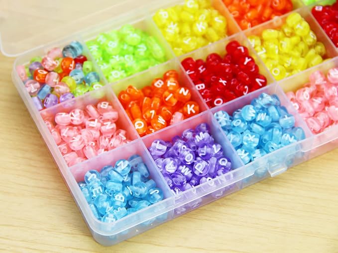 8 Pack 15 Grids Plastic Bead Organizer Box 6.8 * 3.86 * 0.87 inches Clear - Image 9