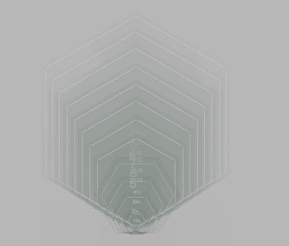 Hexagon Quilting Template Set by LaserThing