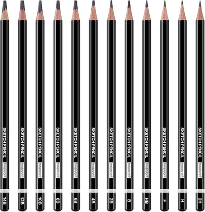 PANDAFLY Professional Drawing Sketching Pencil Set - Image 2