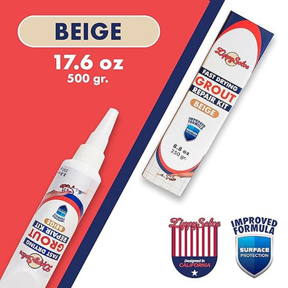 Tile Grout, Repair Kit, 2 Pack Grout Filler, Restore & Renew Tile Joints Line - Image 2