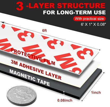 Magnetic Strip, Magnetic Tape Strips - Image 2