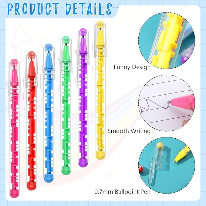 Epakh 36 Pcs Maze Puzzle Shape Ballpoint Pen - Image 2