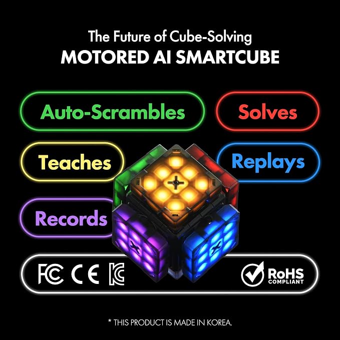 Connect | AI Robot Cube & Smart Cube, Self Scrambling STEM Cube - Image 2
