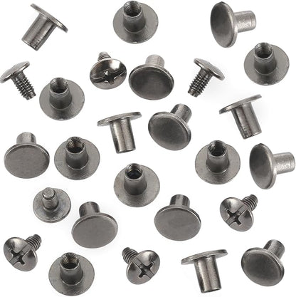 YORANYO 150 Sets 8MM Chicago Screws Leather Rivets - Image 3