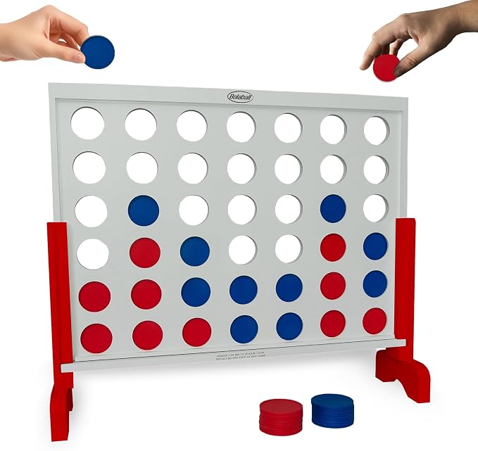 Bolaball 4 in a Row Tabletop Game – 1.8 Ft 4 to Score Game by Bolaball