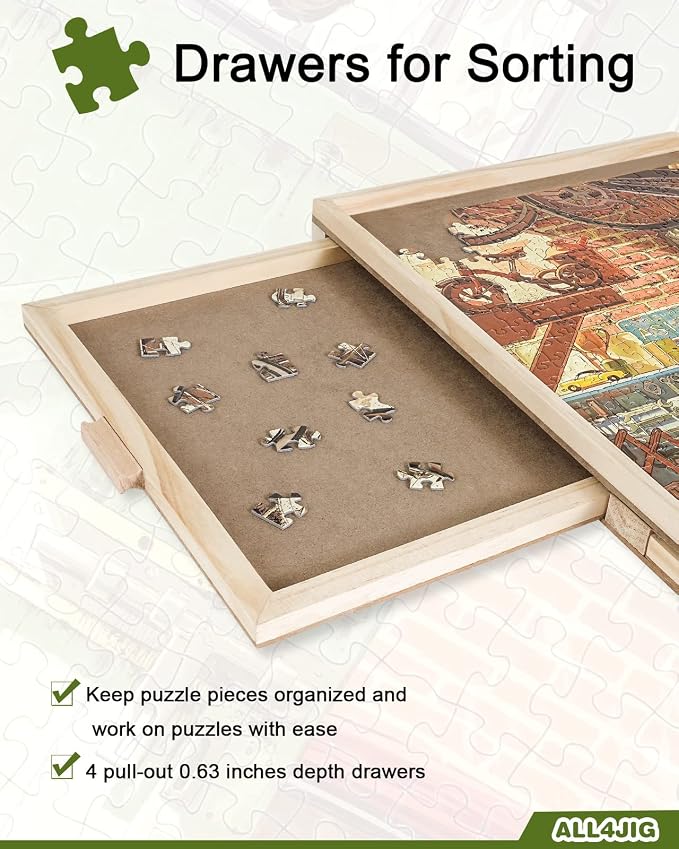 ALL4JIG 2000 Piece Rotating Puzzle Board - Image 5