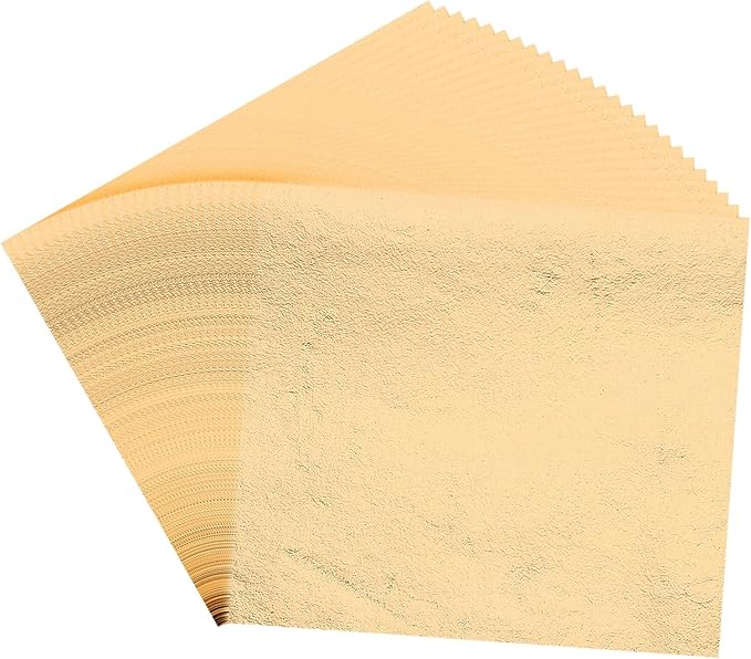 PATIKIL Gold Leaf Sheets for Art 3.7" x 3.4" by PATIKIL