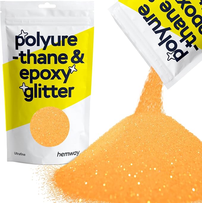 Hemway Polyurethane & Epoxy Resin Glitter 100g / 3.5oz Metallic Crystal Flake by Hemway