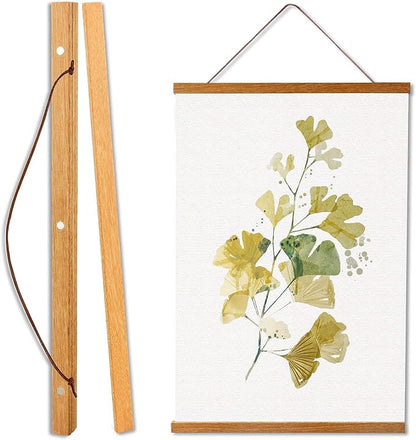 WITCOLOR 25x17 25x36 25x25 Poster Frame, Magnetic Light Wood Wooden Frame Hanger by WITCOLOR