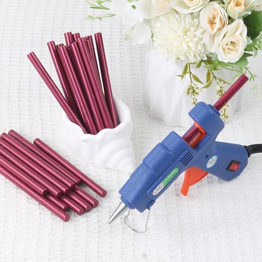 Purplish Red Wax Seal Sticks, HOSEALING Glue Gun Wax Seal Sticks - Image 2