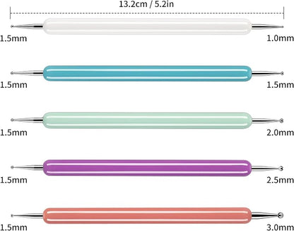 5 Pcs Pattern Tracing Stylus, Ball Embossing Stylus - Image 2