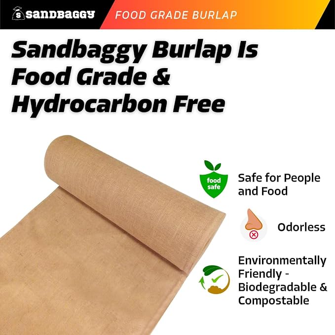 Sandbaggy Burlap Fabric Roll | 40 Inch by 300 ft | Great - Image 8