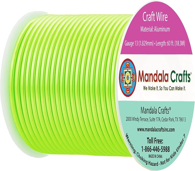 Mandala Crafts 13 Gauge Anodized Aluminum Craft Wire - Image 2