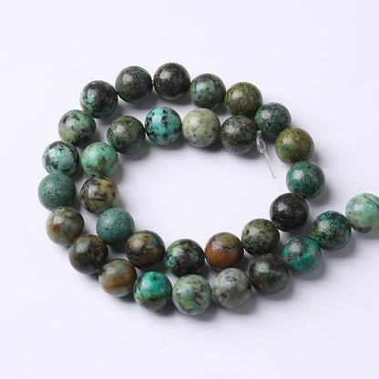 6mm 60pcs Natural African Turquoise Stone Beads - Image 7