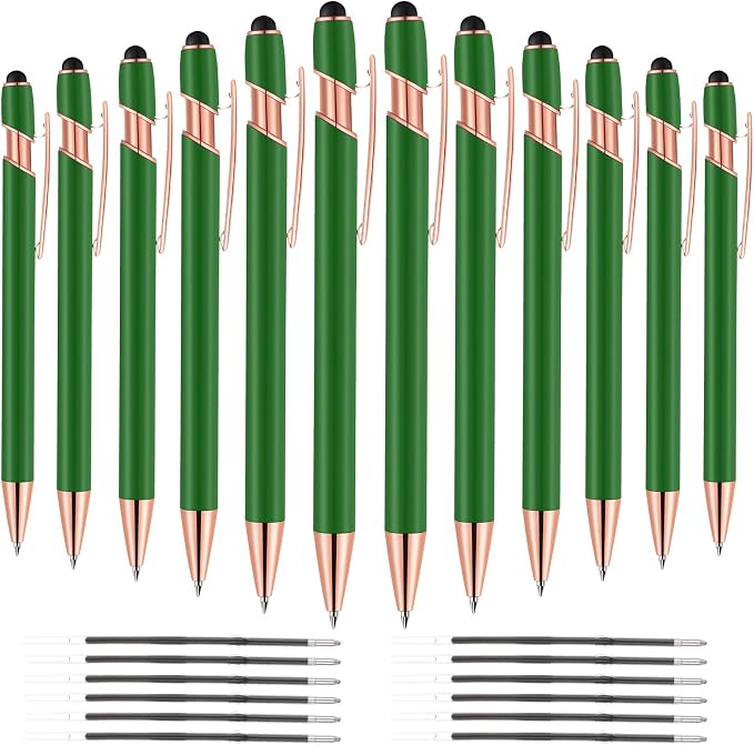 12 PCS 2 in 1 Stylus Ballpoint Pen by FIRCRE