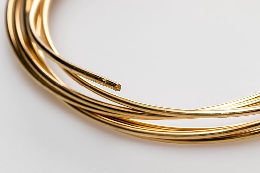 20 Gauge, Jeweler's Brass Wire, Dead Soft, CDA #260-1OZ by CRAFT WIRE - Image 2