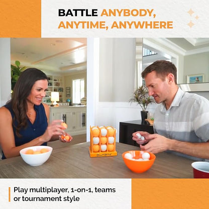 Bounce Battle™ Game Set – Marbled Edition – Fast-Paced Family & Party Game - Image 2