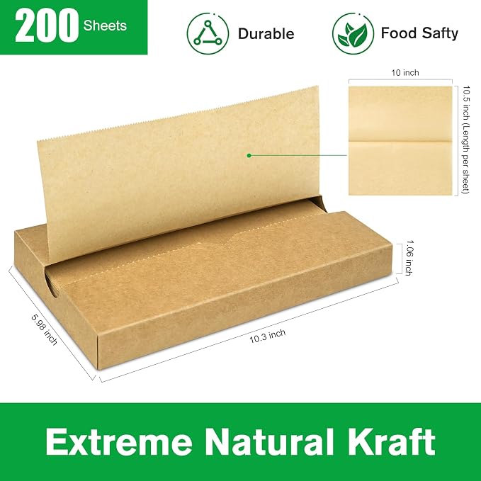 Precut POP UP Deli Paper Sheet Pack of 200, Interfolded Heavy Paper - Image 2